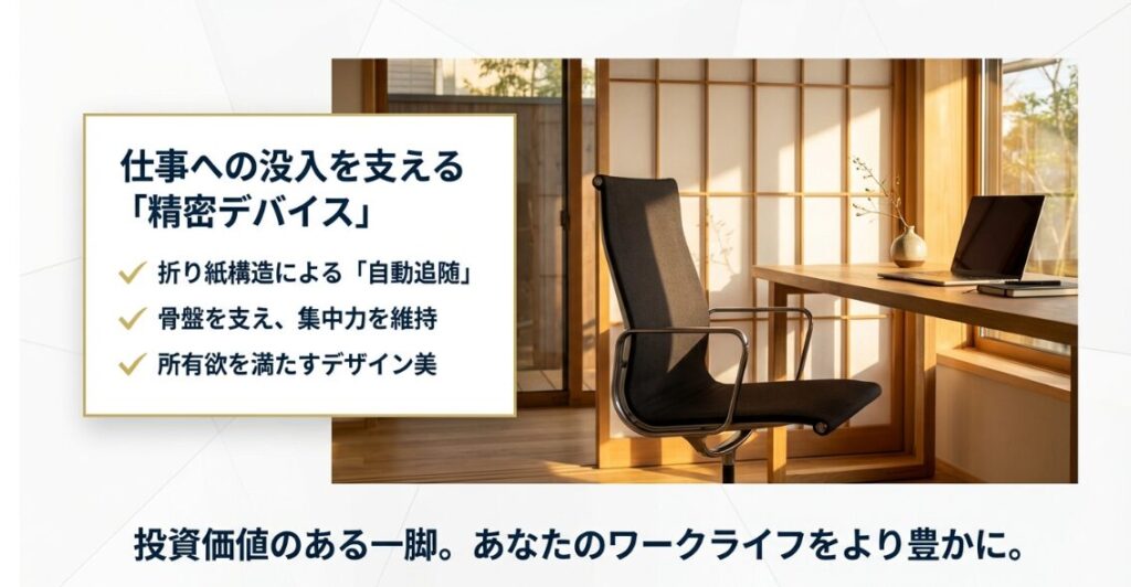 折り紙構造による自動追随、集中力維持、デザイン美を網羅したフリップフラップの投資価値のまとめ。