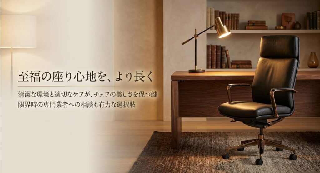 清潔な環境と適切なケアが美しさを保つ鍵であることを強調したまとめのスライド画像。